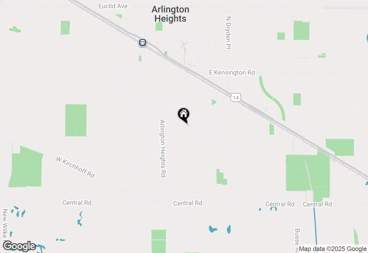 Map of 500 E Mayfair Road, Arlington Heights, IL 60005