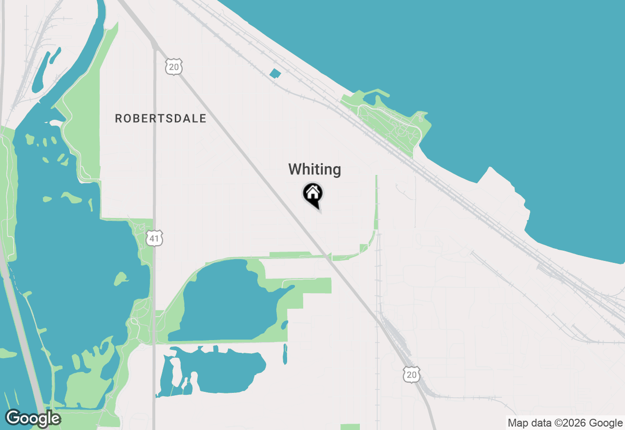 Map of 2019 Davidson Place, Whiting, IN 46394