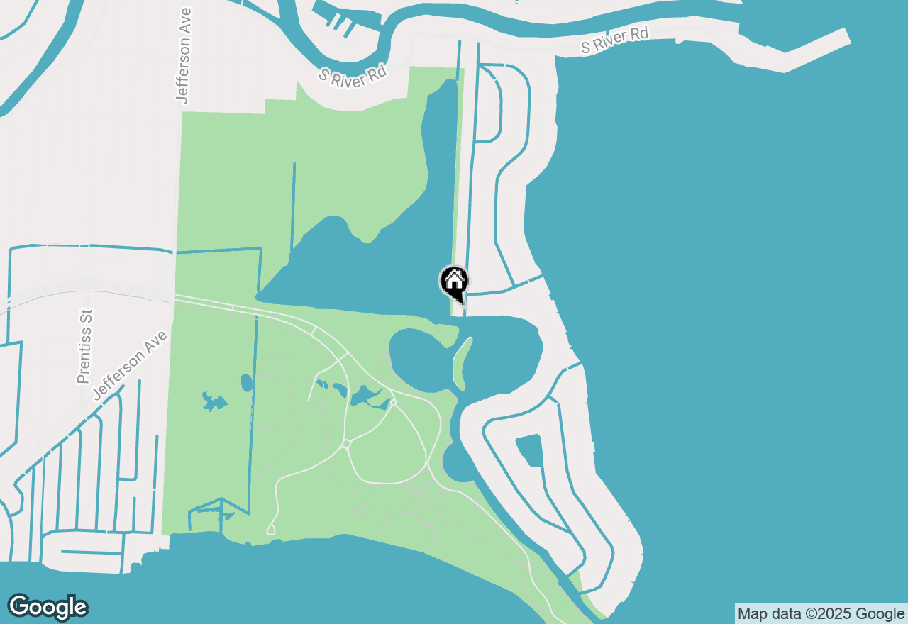 Map of 38695 Venetian Drive, Harrison Township, MI 48045