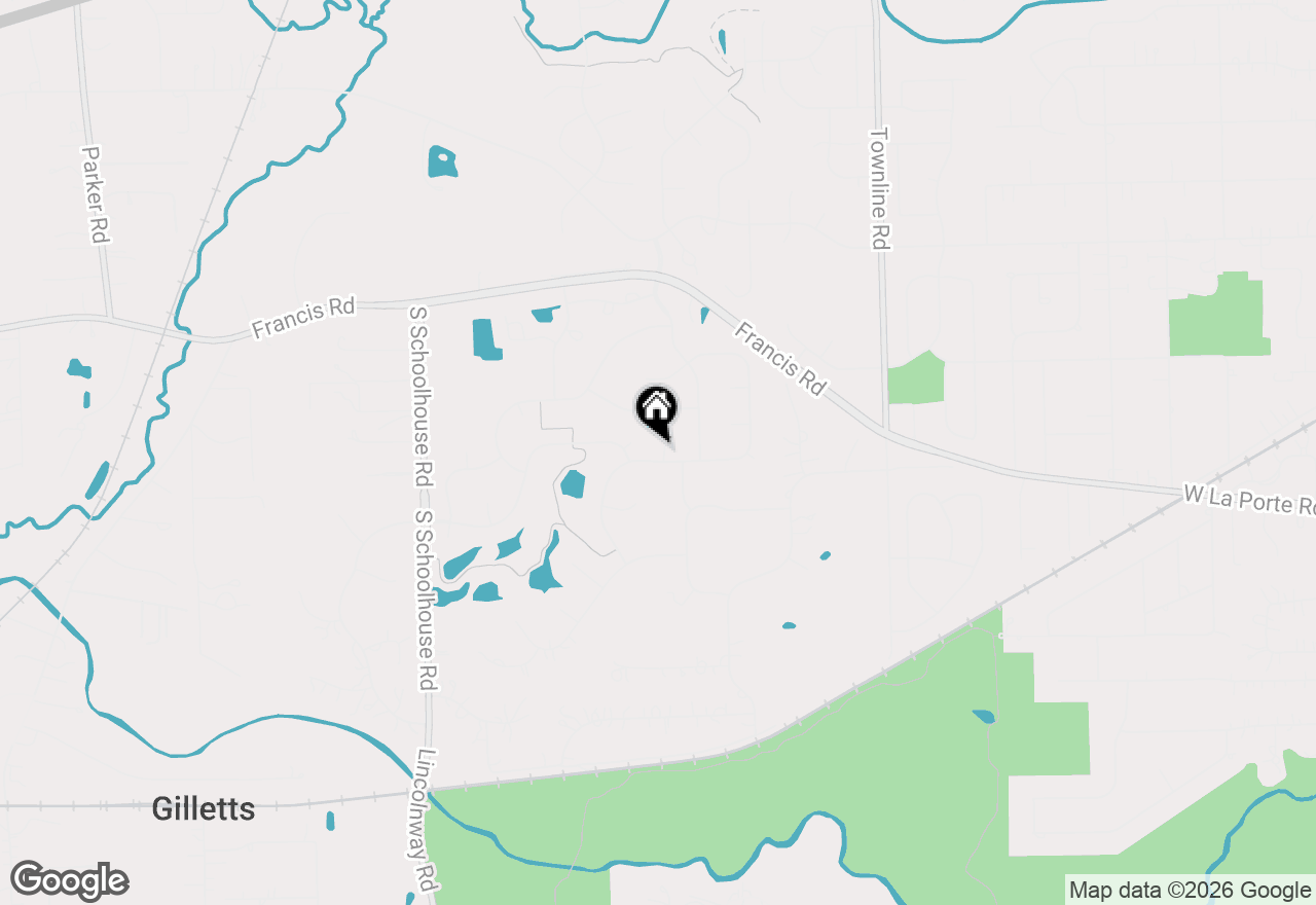 Map of 19834 Wilshire Court, Mokena, IL 60448