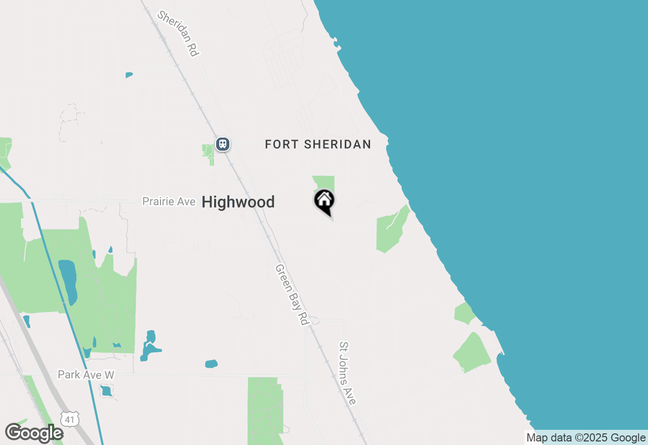 Map of 0 Moraine Road, Highland Park, IL 60035