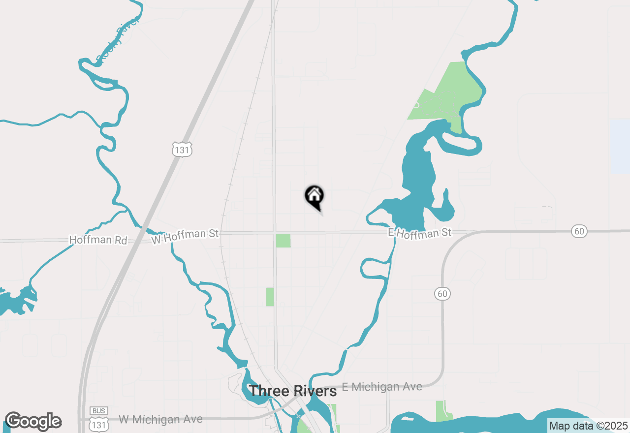 Map of 820 Elm Street, Three Rivers, MI 49093
