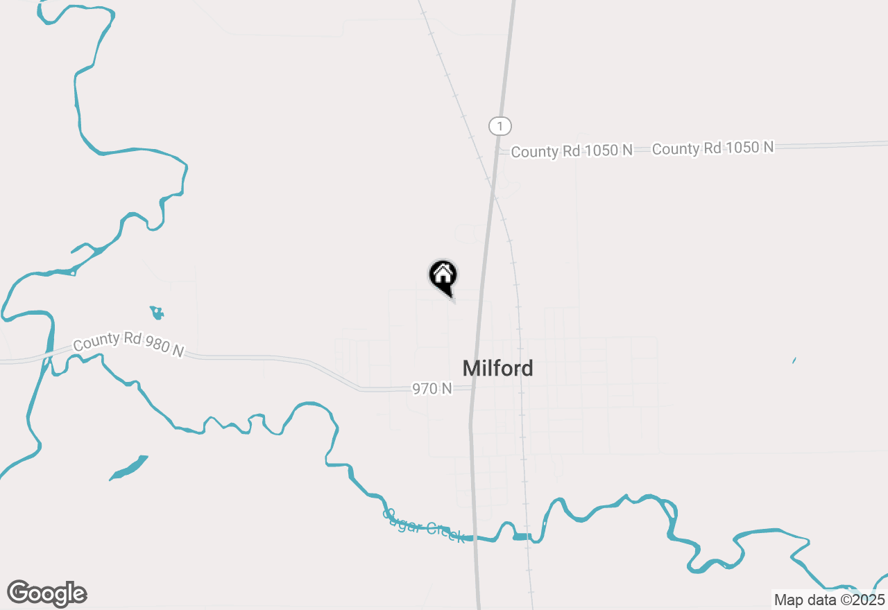 Map of 222 N Walnut Street, Milford, IL 60953