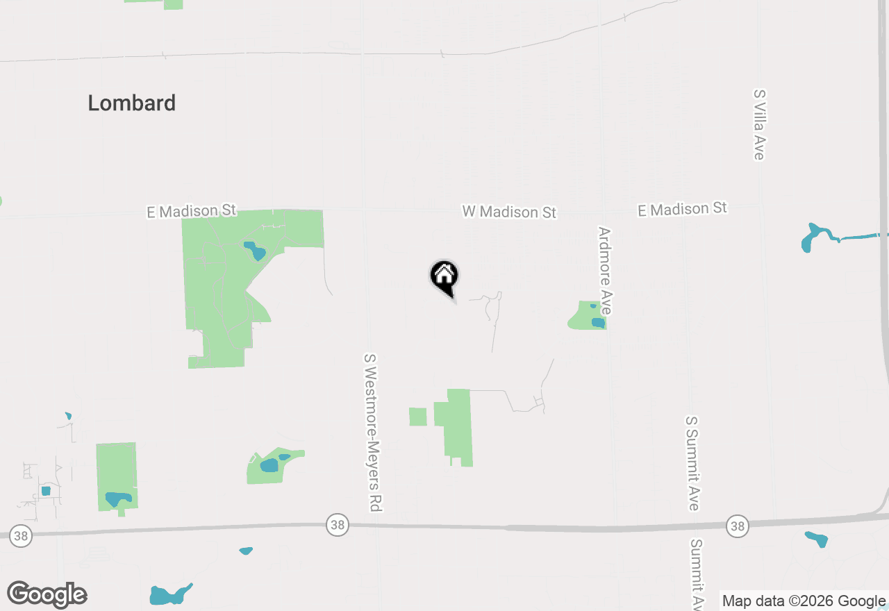 Map of 1149 E Cambria Lane #S, Lombard, IL 60148