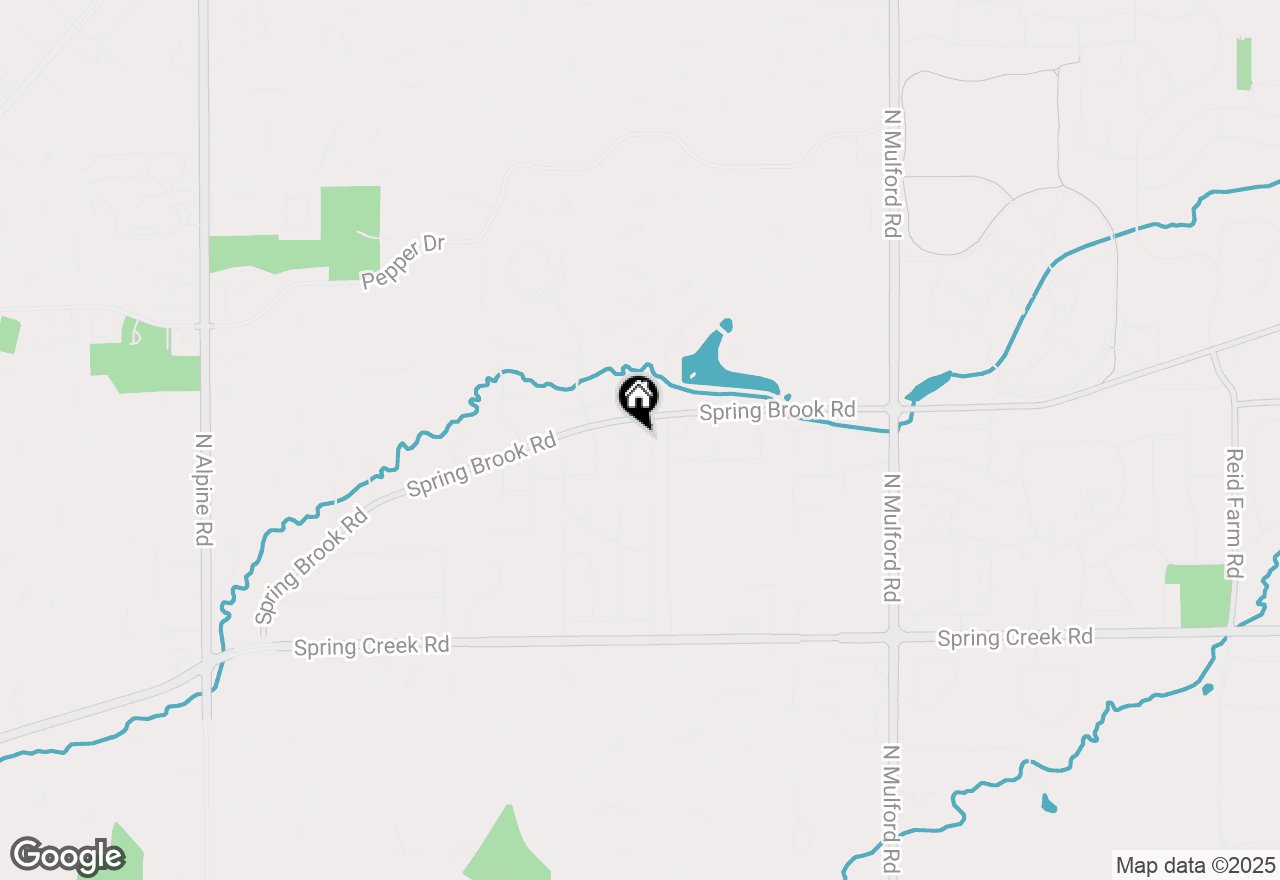 Map of 2981 Cotswold Circle, Rockford, IL 61114