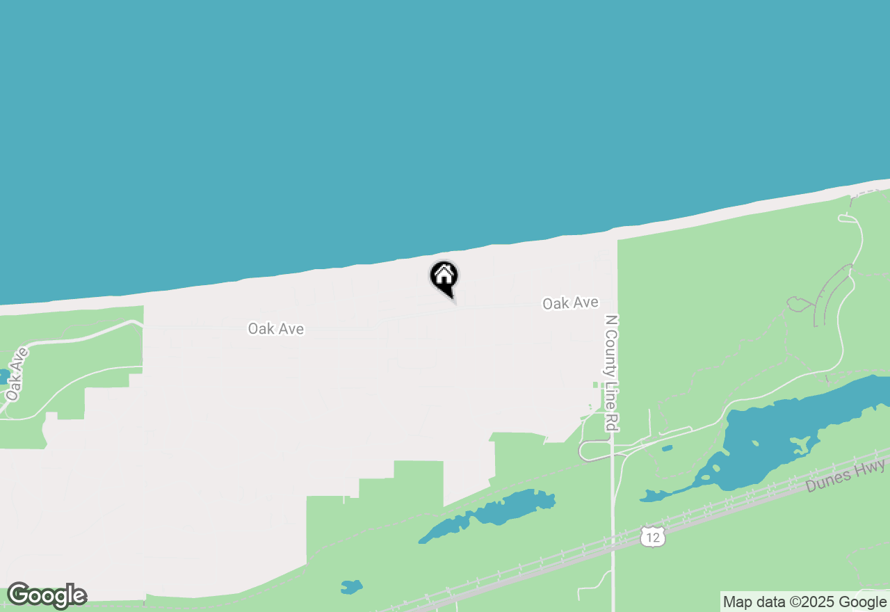 Map of 8724 Oak Avenue, Gary, IN 46403