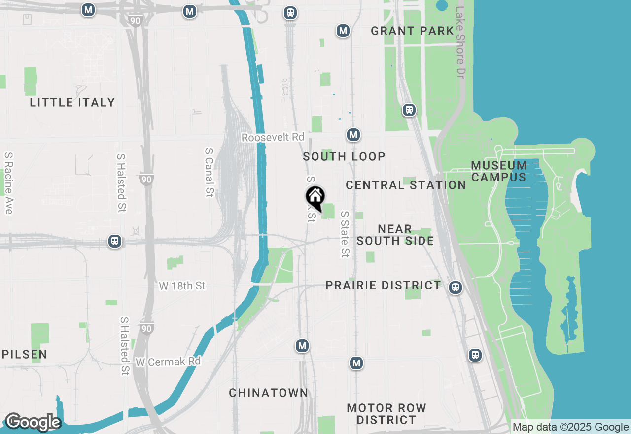 Map of 66 W 15th Street, Chicago, IL 60605