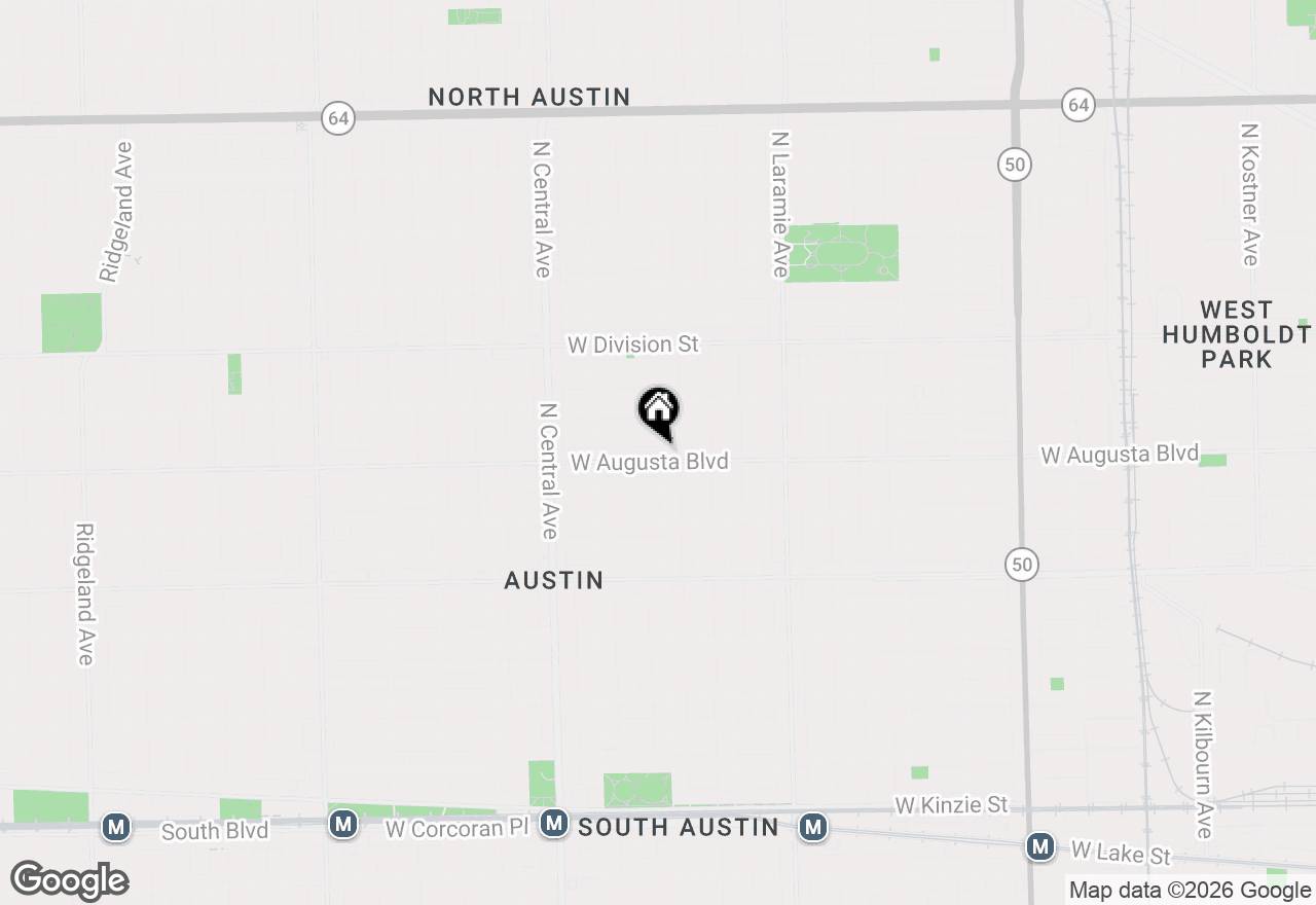 Map of 5400 W Augusta Boulevard, Chicago, IL 60651