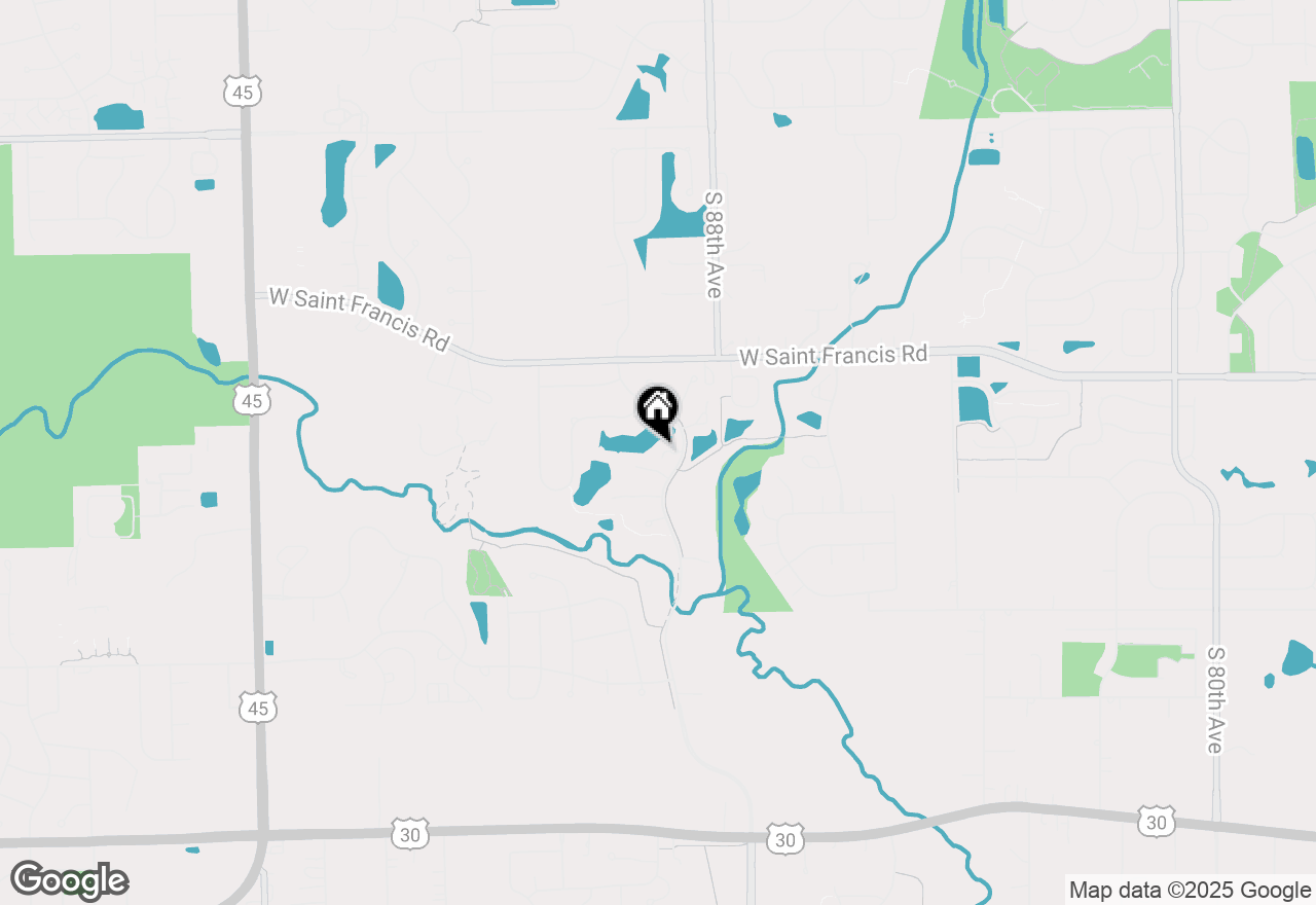 Map of 8839 Indiana Harbor Drive, Frankfort, IL 60423