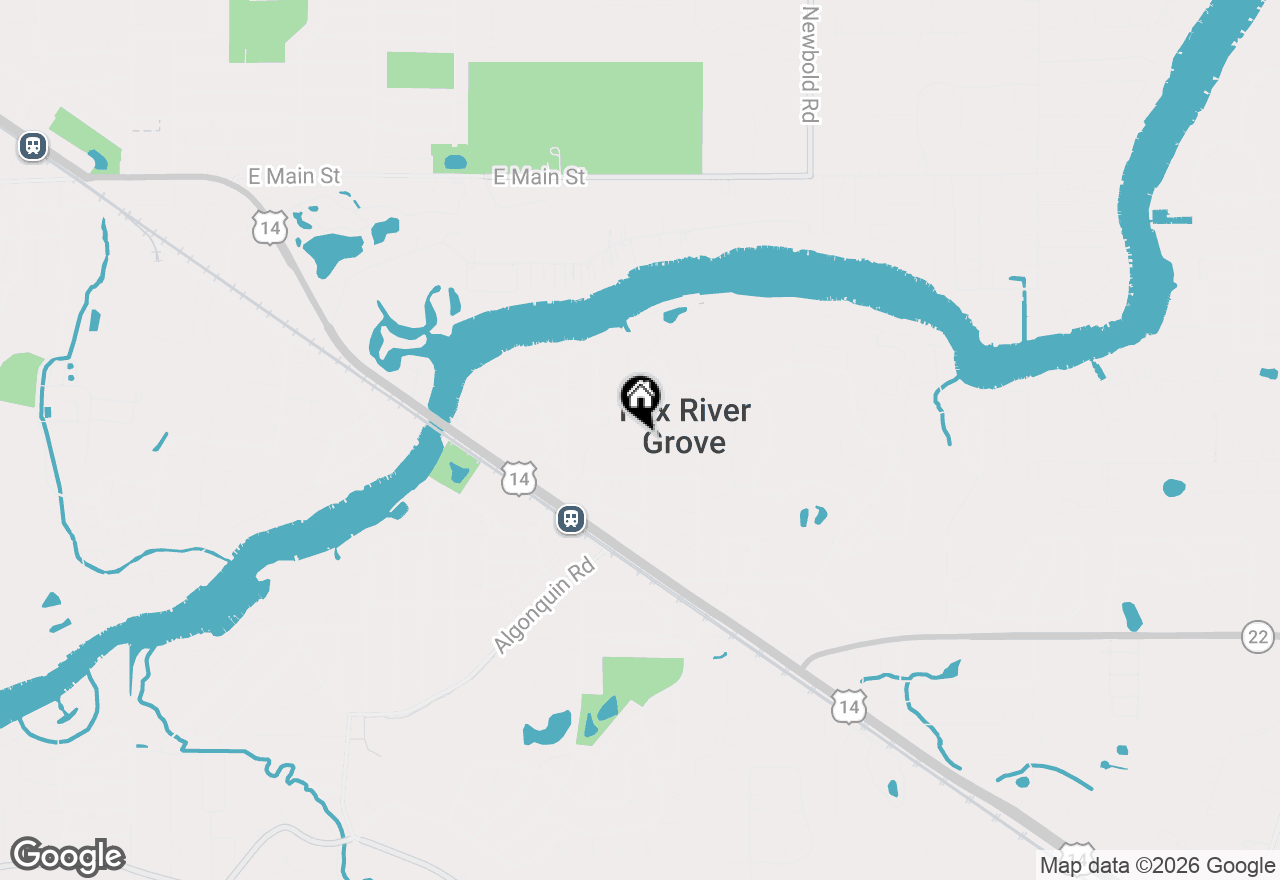 Map of 500 Skyline Drive, Fox River Grove, IL 60021