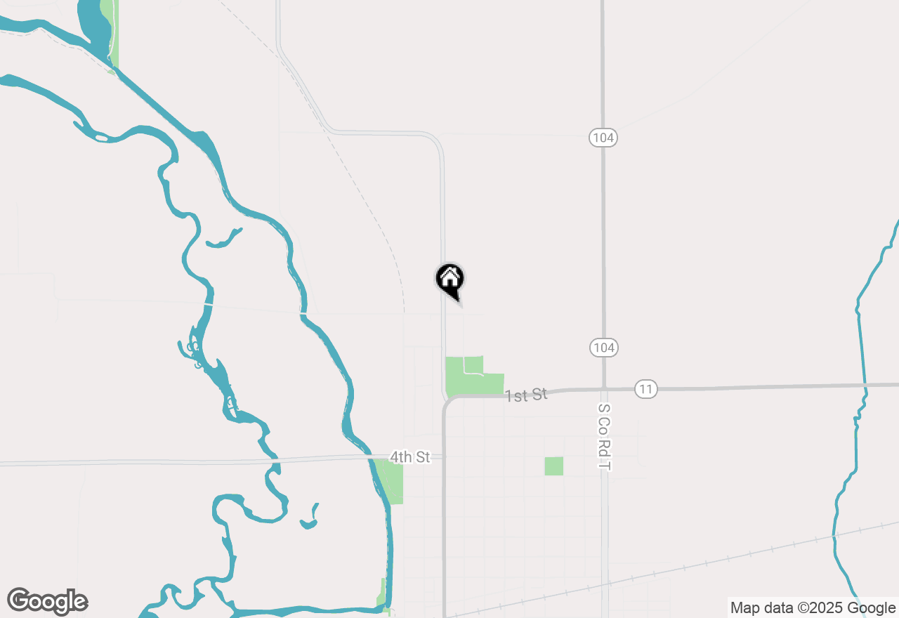 Map of N502 1st Center Avenue, Brodhead, WI 53520