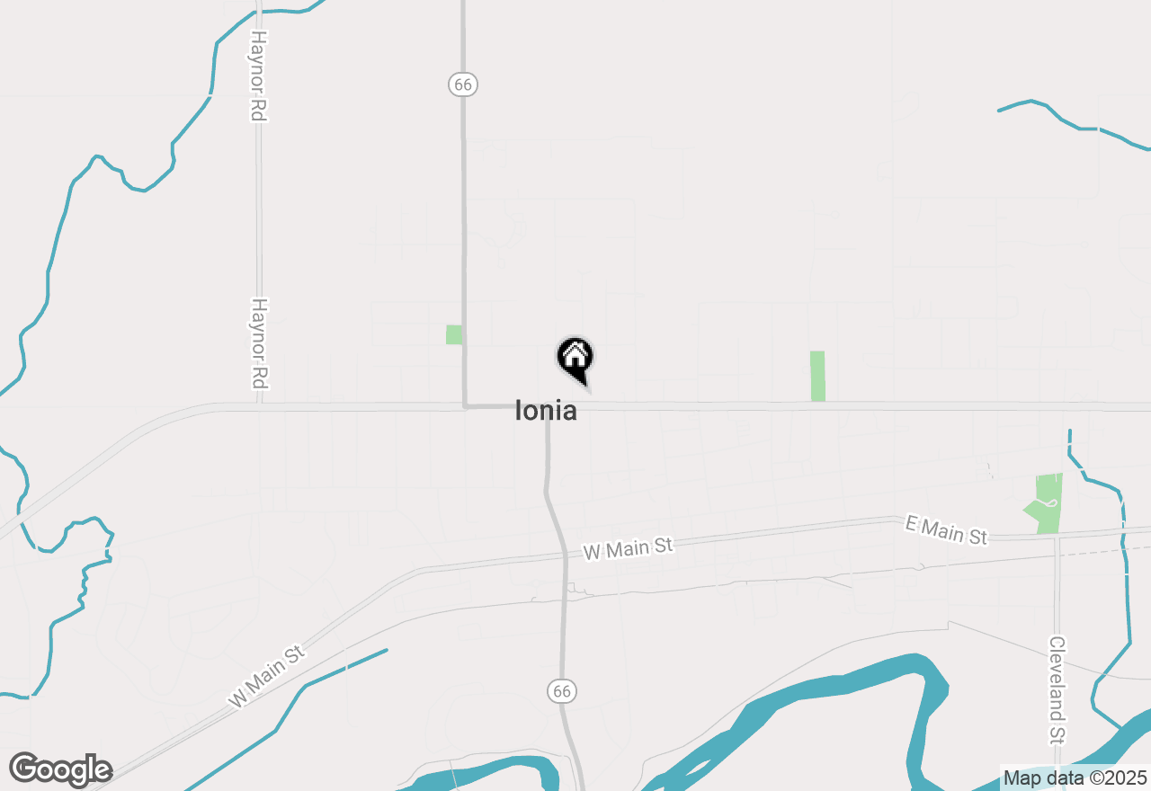 Map of 428 W Lincoln Avenue, Ionia, MI 48846