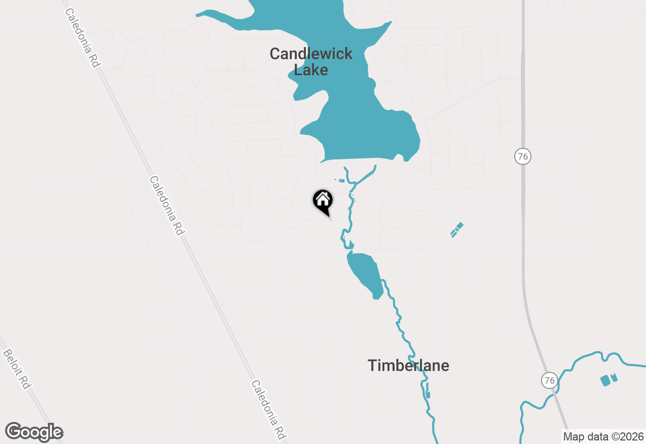 Map of 410 Talladega Drive, Poplar Grove, IL 61065