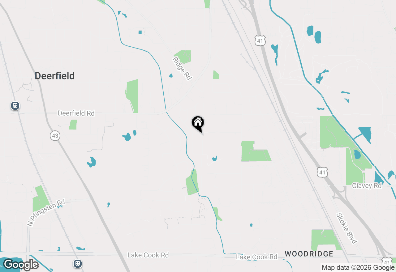 Map of 670 Carriage Way, Deerfield, IL 60015