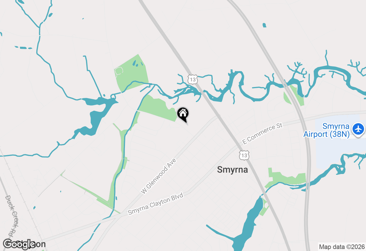 Map of 356 N Main Street #2, Smyrna, DE 19977