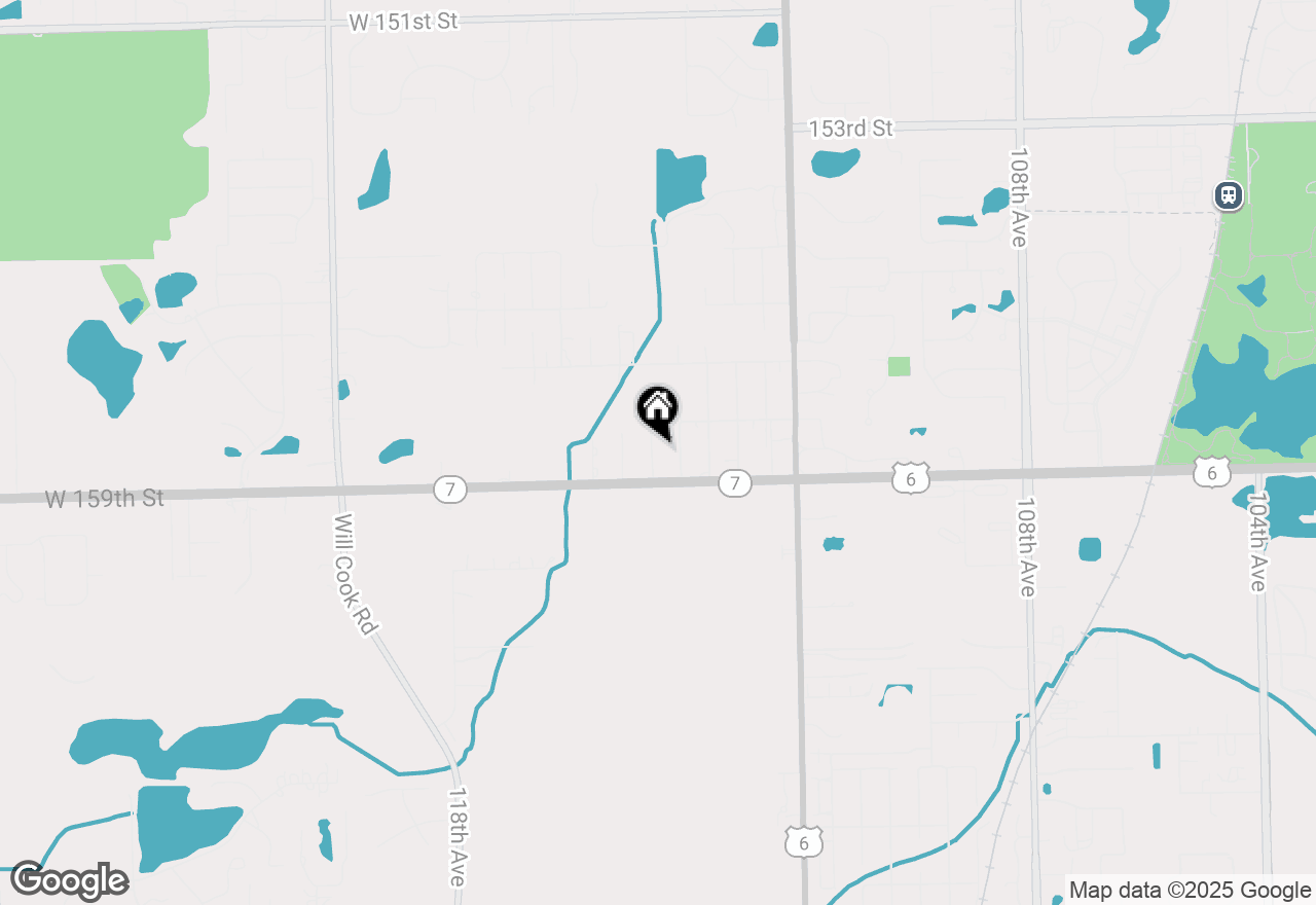 Map of 15815 114th Court, Orland Park, IL 60467