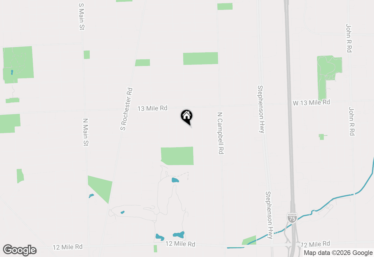 Map of 3022 N Blair Avenue, Royal Oak, MI 48073