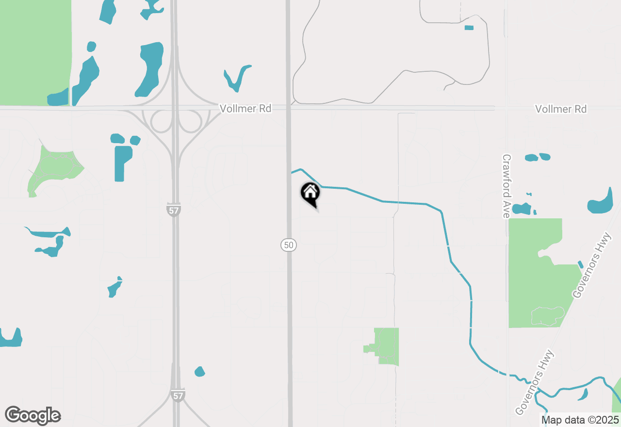 Map of 4700 203rd Street, Matteson, IL 60443