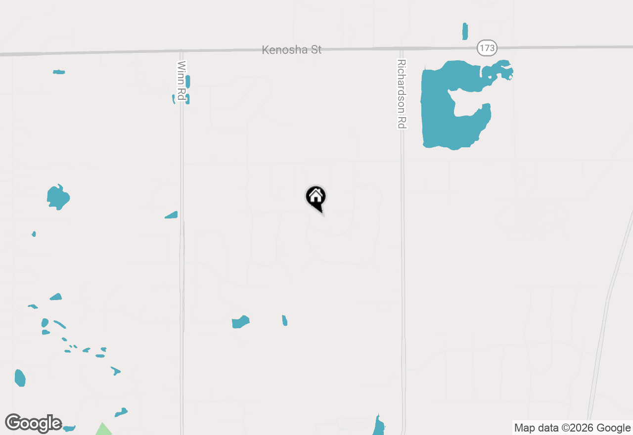 Map of 9812 N Hunters Lane, Spring Grove, IL 60081
