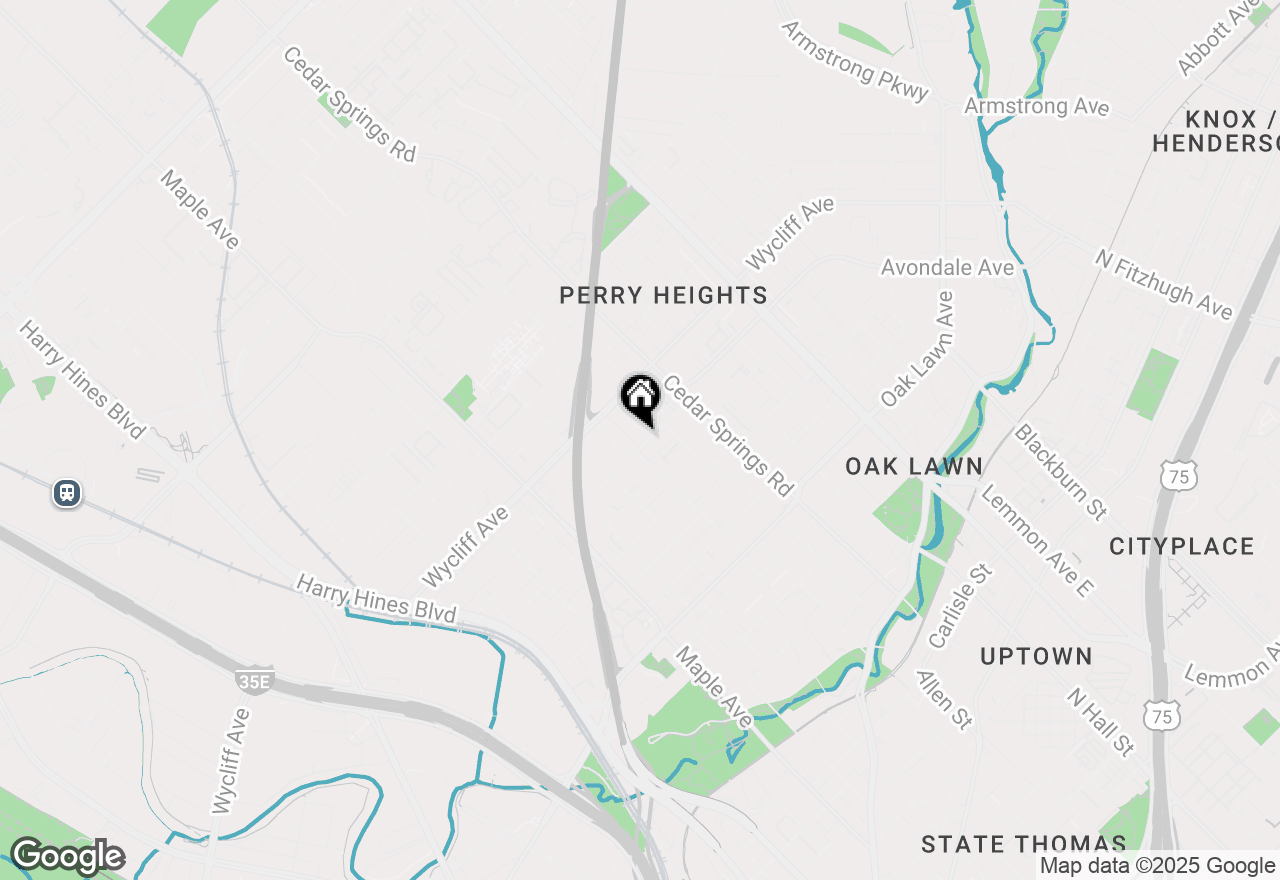 Map of 4301 Hartford Street #219, Dallas, TX 75219