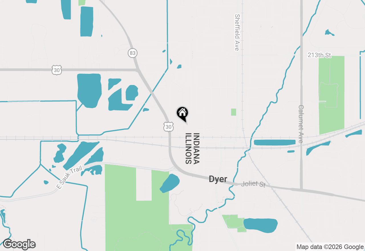 Map of 273 Duke Drive, Lynwood, IL 60411