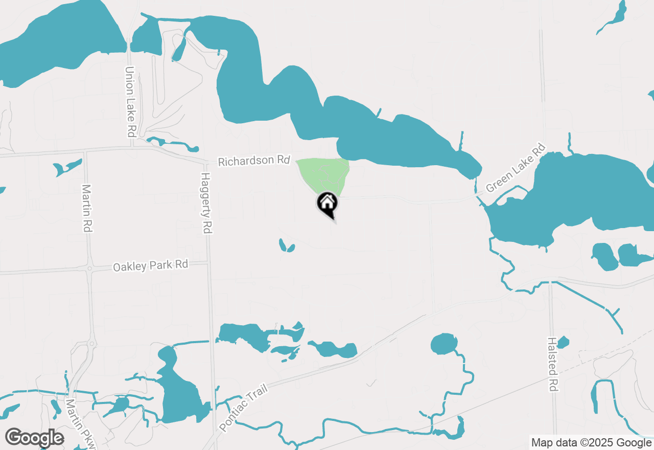 Map of 7381 Crestmore Street, West Bloomfield, MI 48323