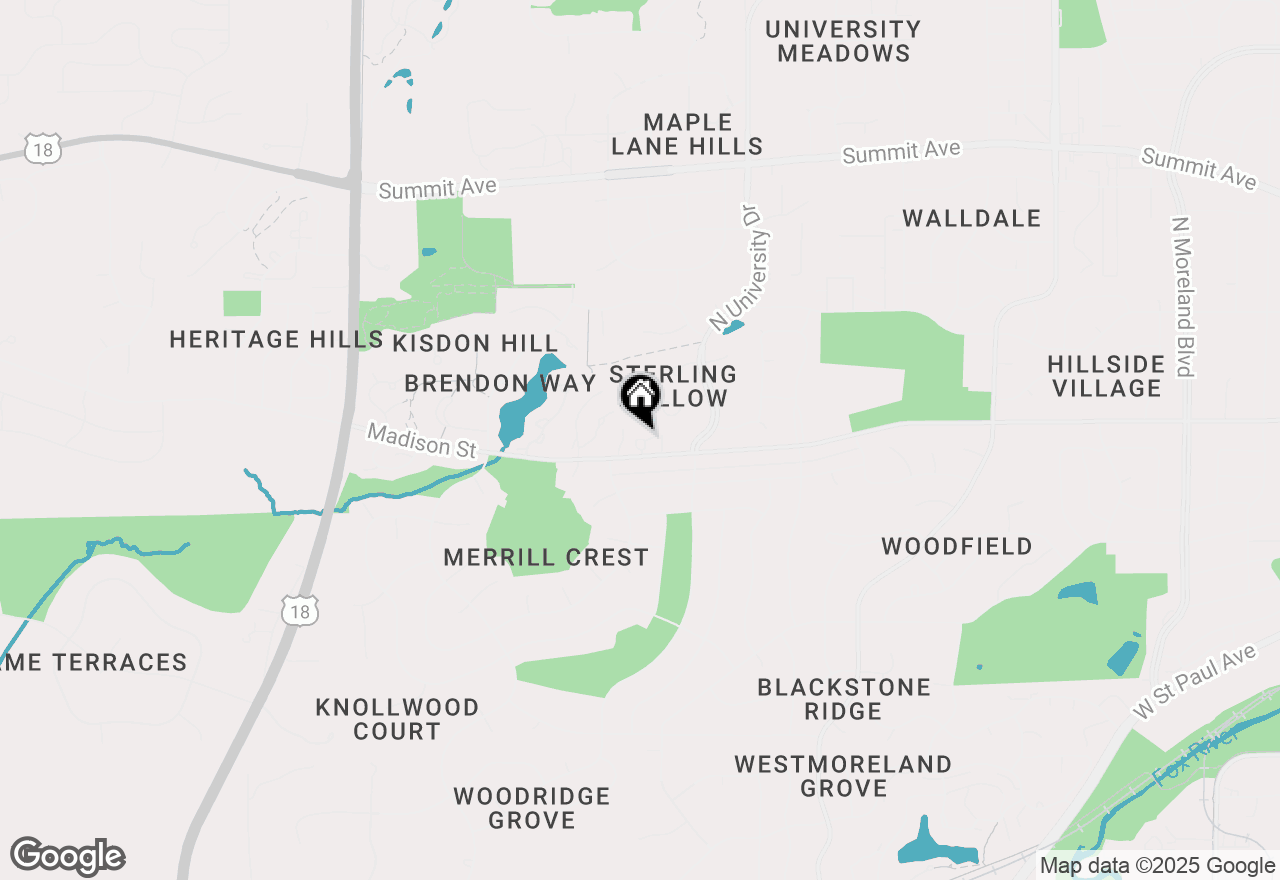 Map of 2808 Madison St #C, Waukesha, WI 53188