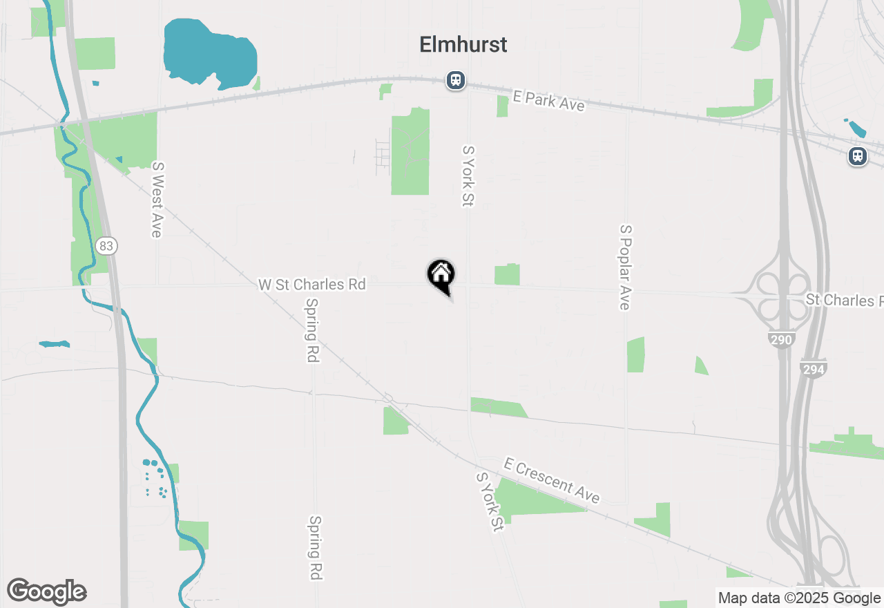 Map of 386 Washington, Elmhurst, IL 60126