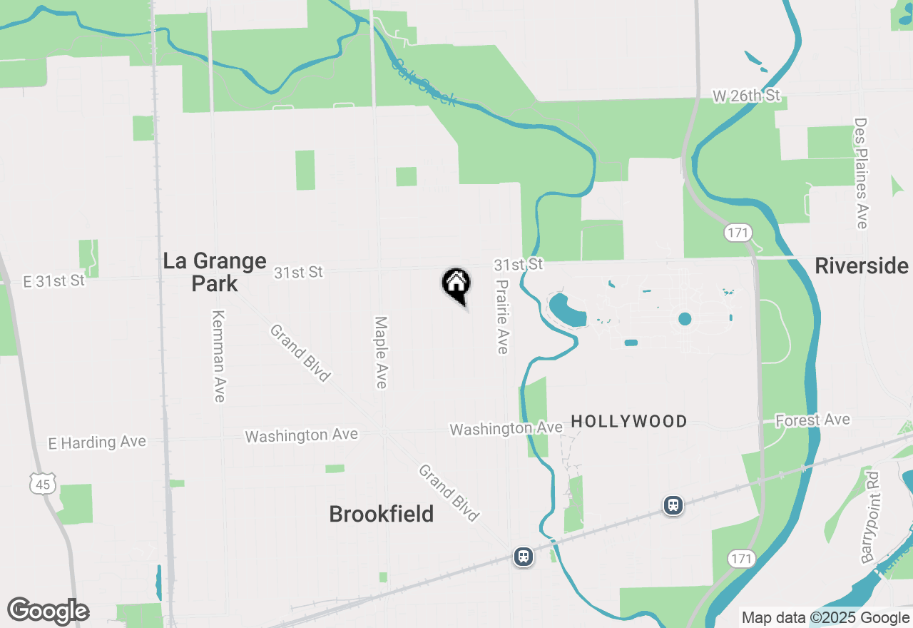 Map of 3206 Sunnyside Avenue, Brookfield, IL 60513