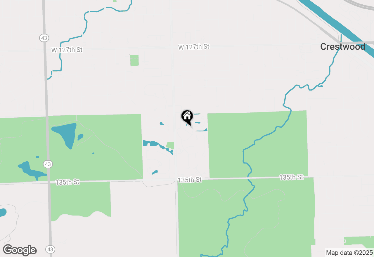 Map of 13129 Timber Trail #202, Palos Heights, IL 60463