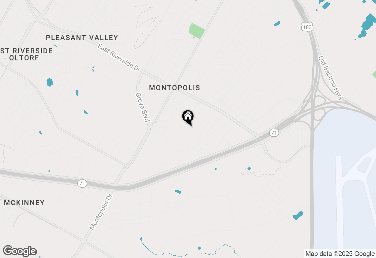 Map of 2225 Thrasher Ln #B, Austin, TX 78741