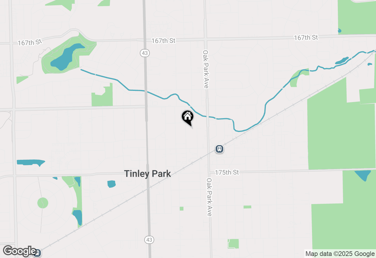 Map of 17223 69th Avenue, Tinley Park, IL 60477