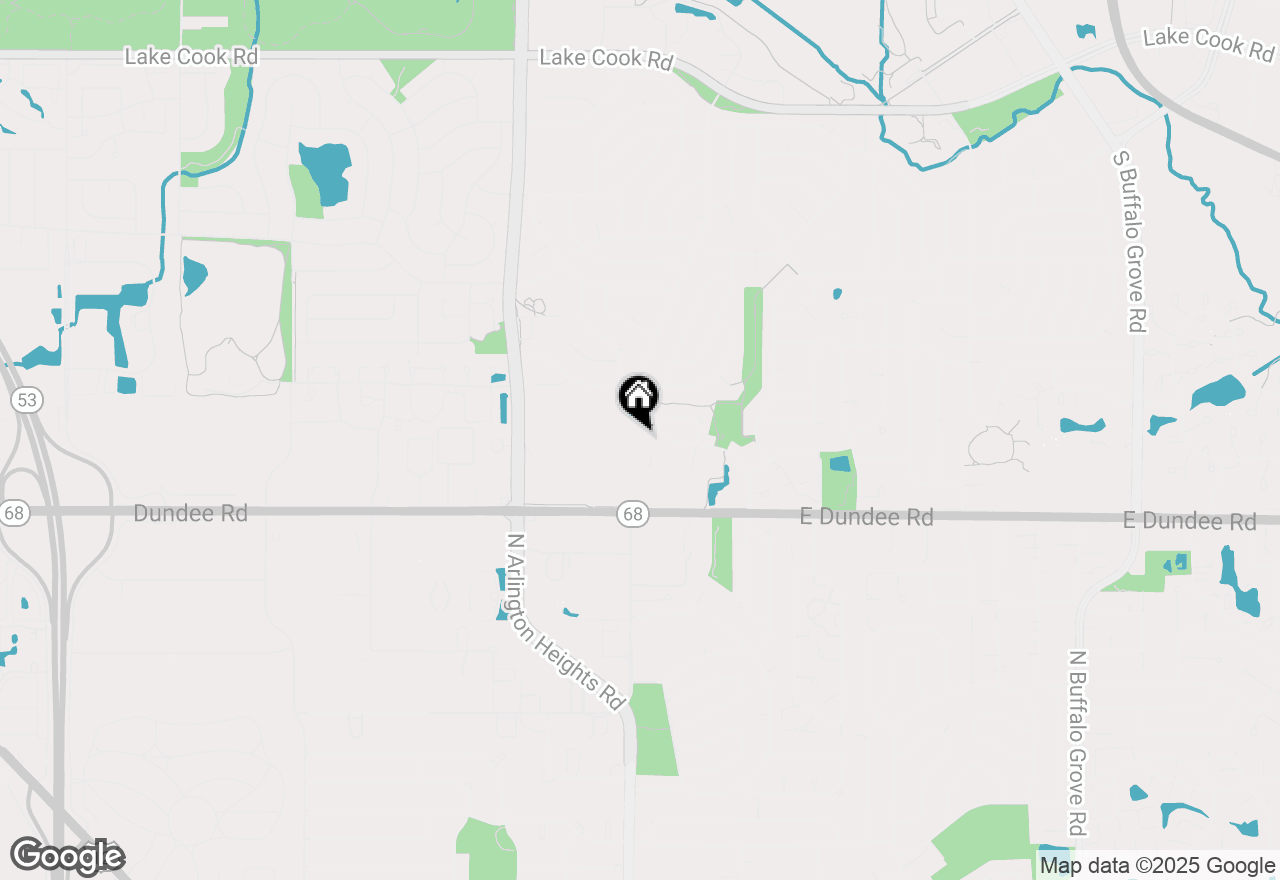 Map of 720 Weidner Road #302, Buffalo Grove, IL 60089