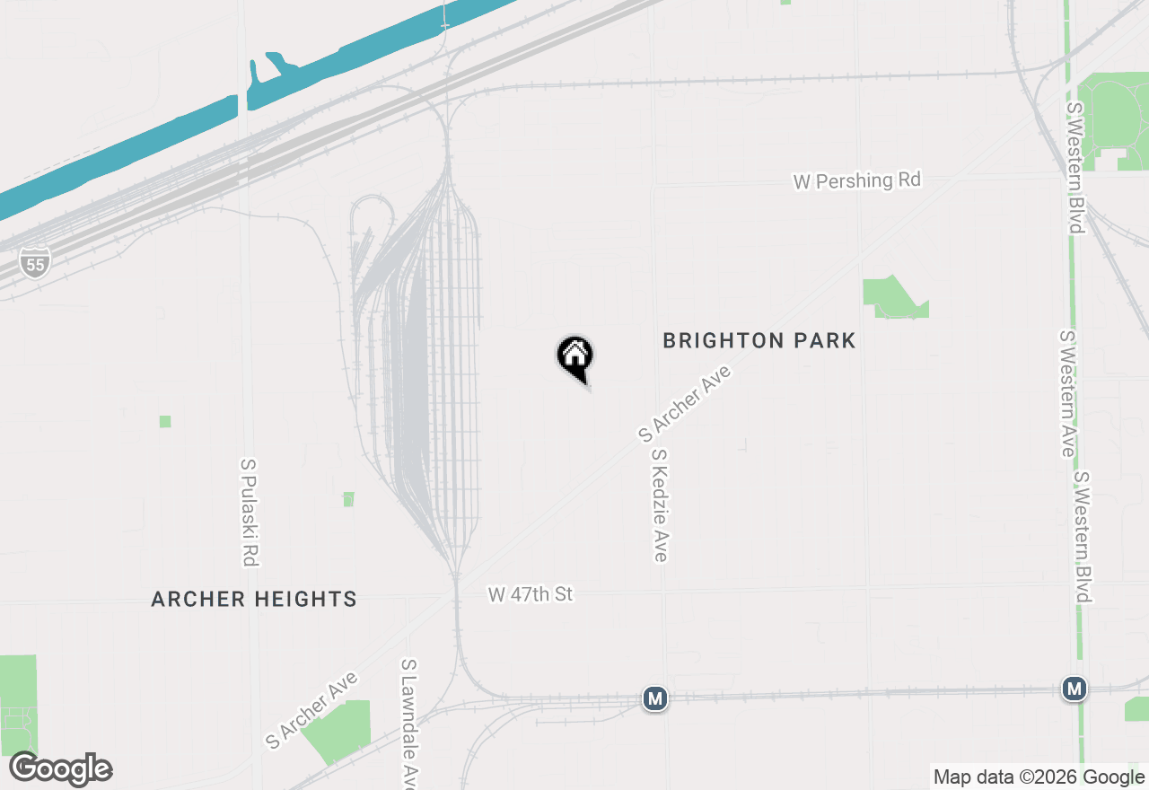 Map of 4304 S Christiana Avenue, Chicago, IL 60632