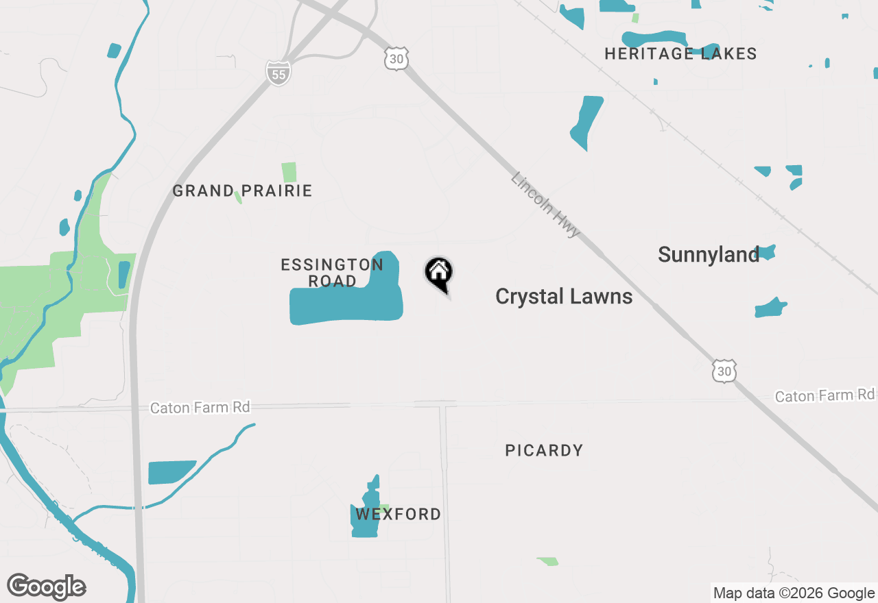 Map of 2623 Essington Road, Joliet, IL 60435