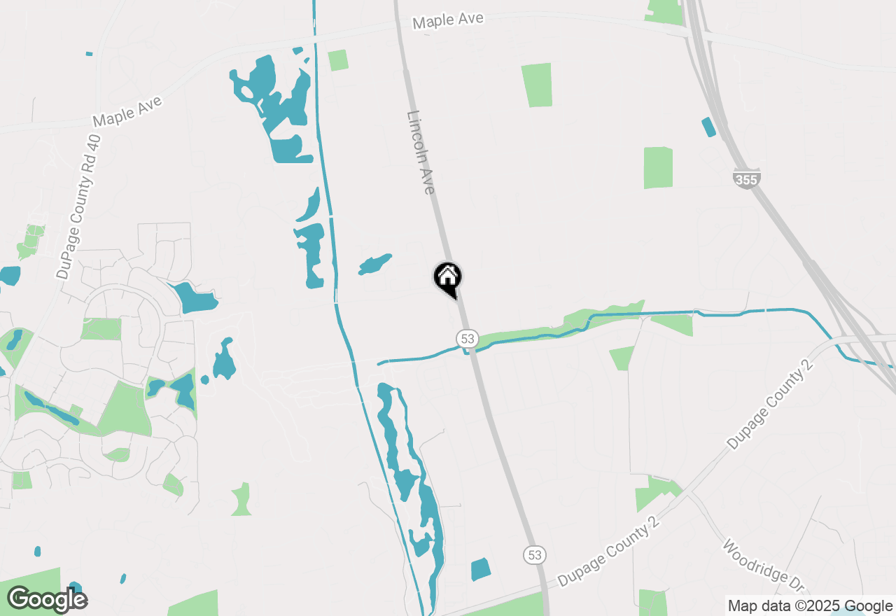 Map of 6285 Sandbelt Drive #34002, Woodridge, IL 60517