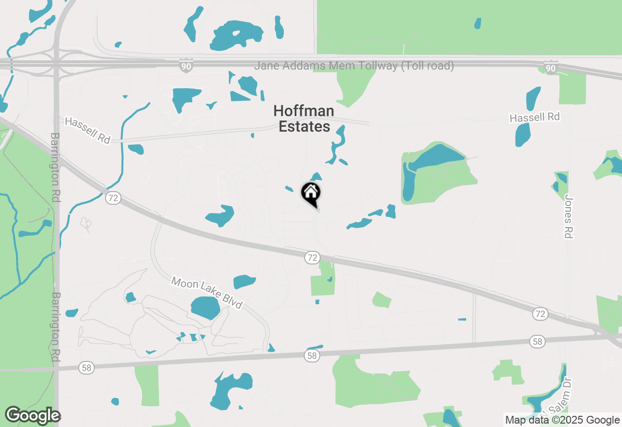 Map of 1704 Fayette Walk #B, Hoffman Estates, IL 60169