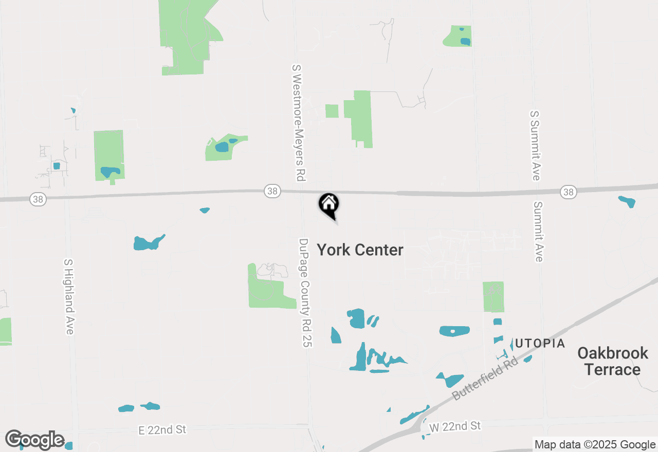 Map of 1302 S Luther Avenue, Lombard, IL 60148