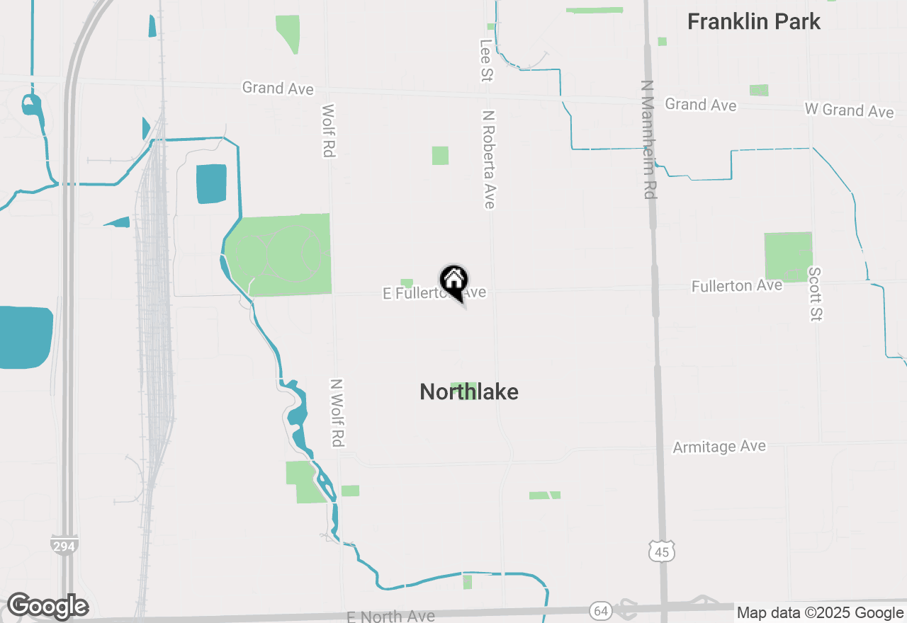 Map of 236 E Medill Avenue, Northlake, IL 60164