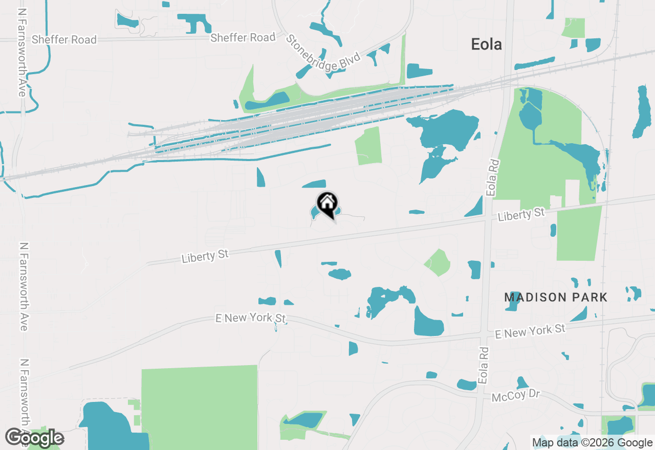 Map of 756 Panorama Court #756, Aurora, IL 60502