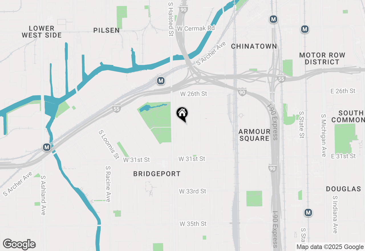 Map of 2859 S Emerald Avenue #3F, Chicago, IL 60616
