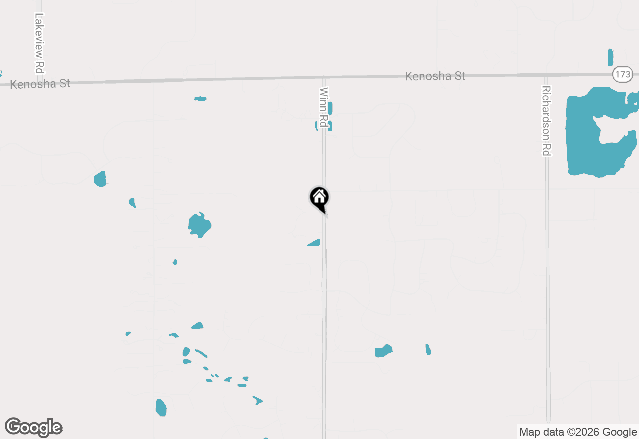 Map of 2601 Sanctuary Lane, Spring Grove, IL 60081