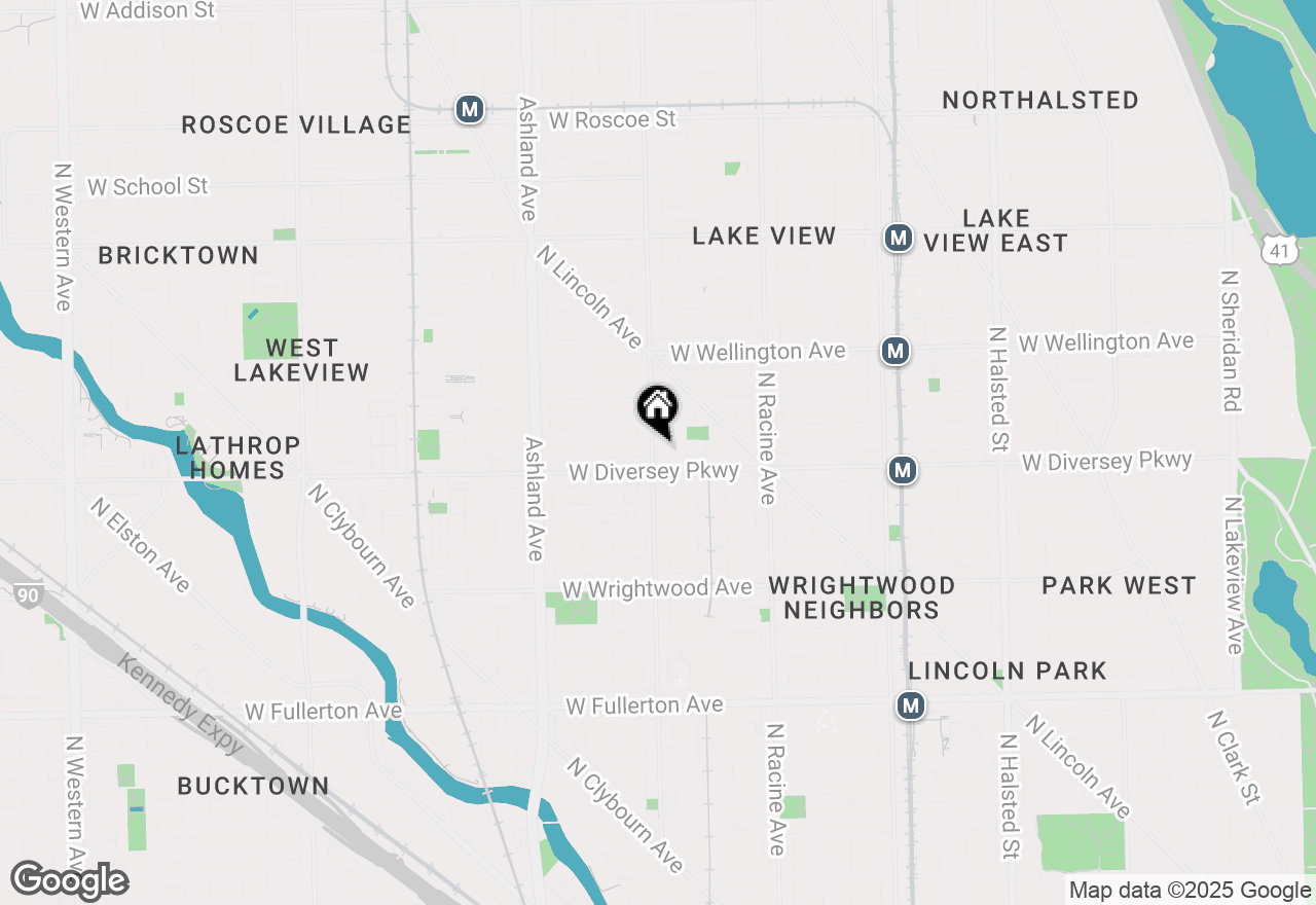 Map of 2819 N Southport Avenue, Chicago, IL 60657
