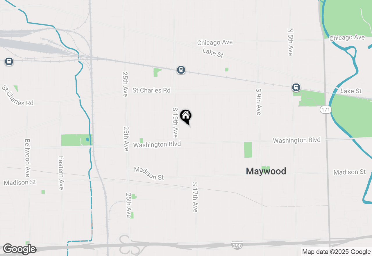 Map of 401 S 18th Avenue, Maywood, IL 60153