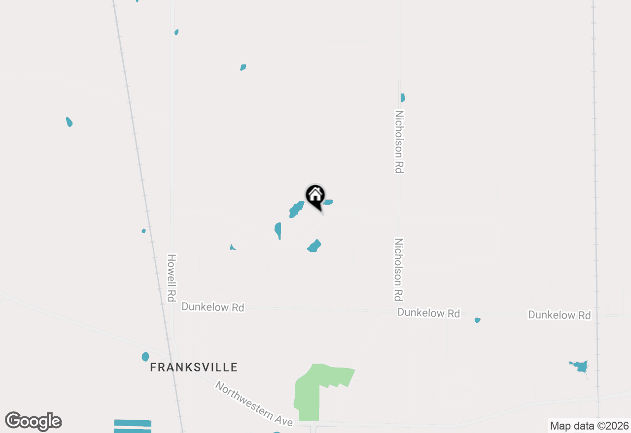 Map of 3929 Scenic Way, Franksville, WI 53126
