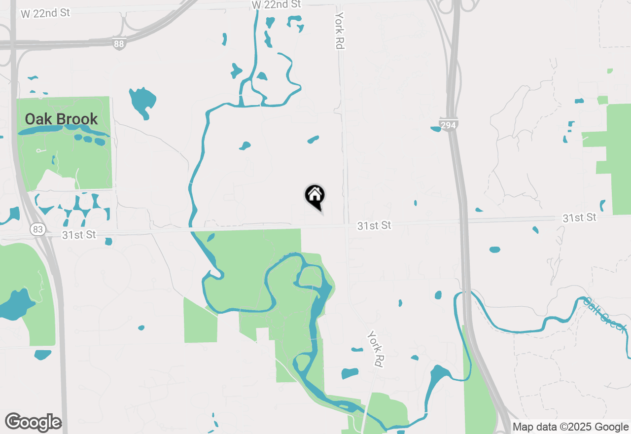 Map of 3015 Lincoln Road, Oak Brook, IL 60523