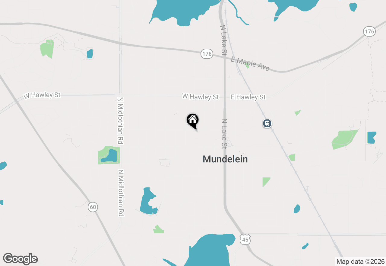 Map of 164 N Prairie Avenue, Mundelein, IL 60060