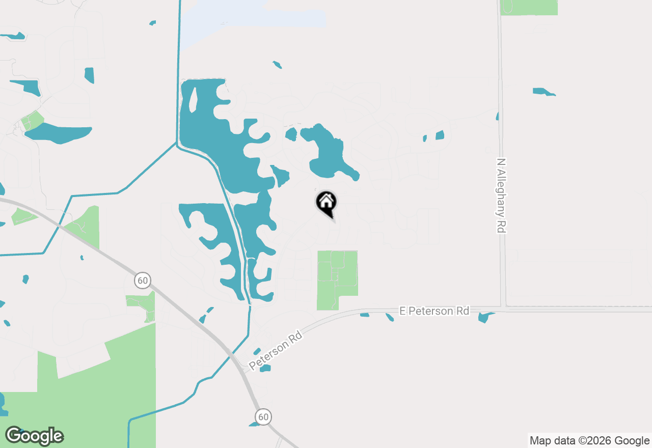 Map of 332 Palomino Court, Grayslake, IL 60030