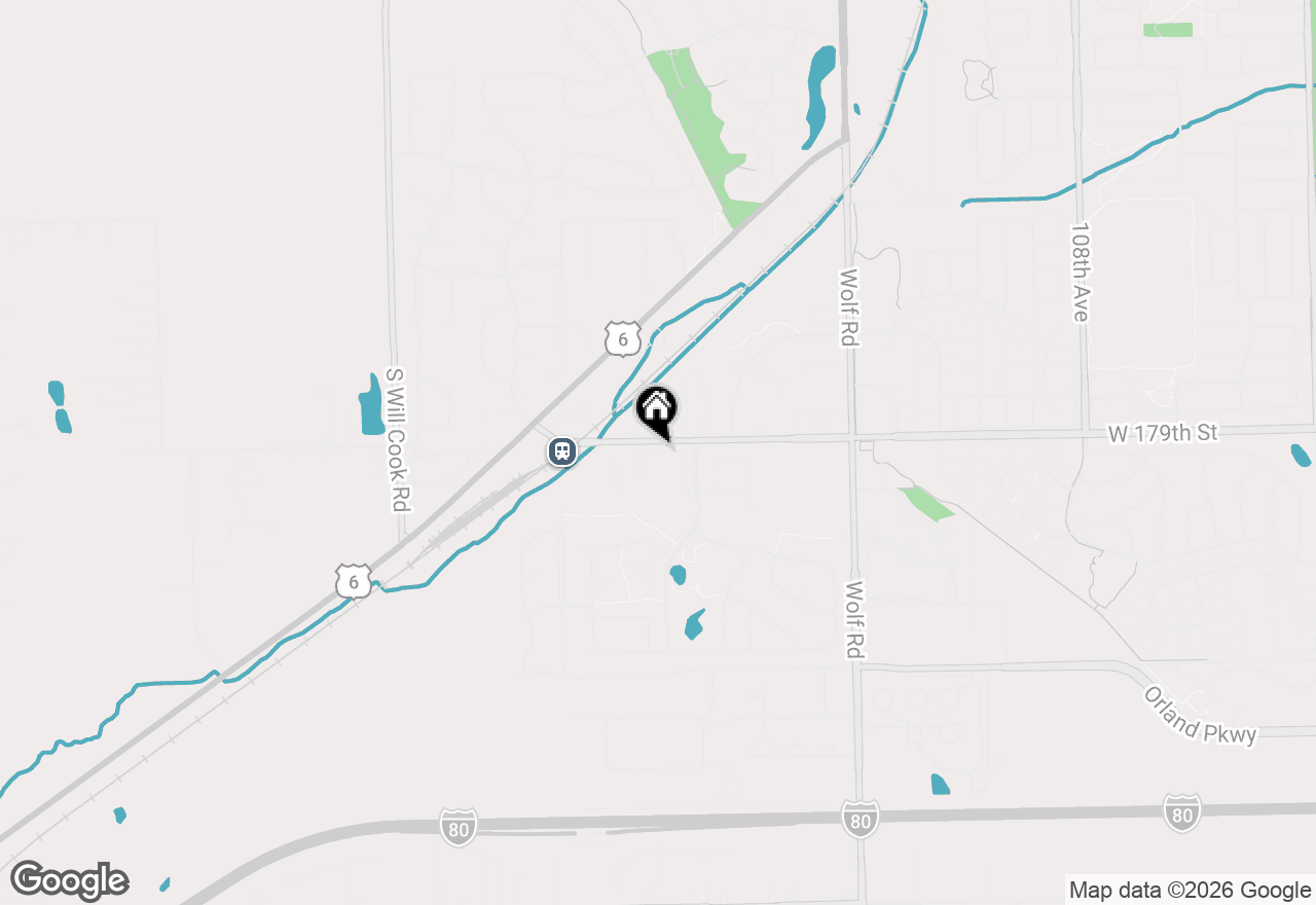Map of 11535 Settlers Pond Way #3A, Orland Park, IL 60467