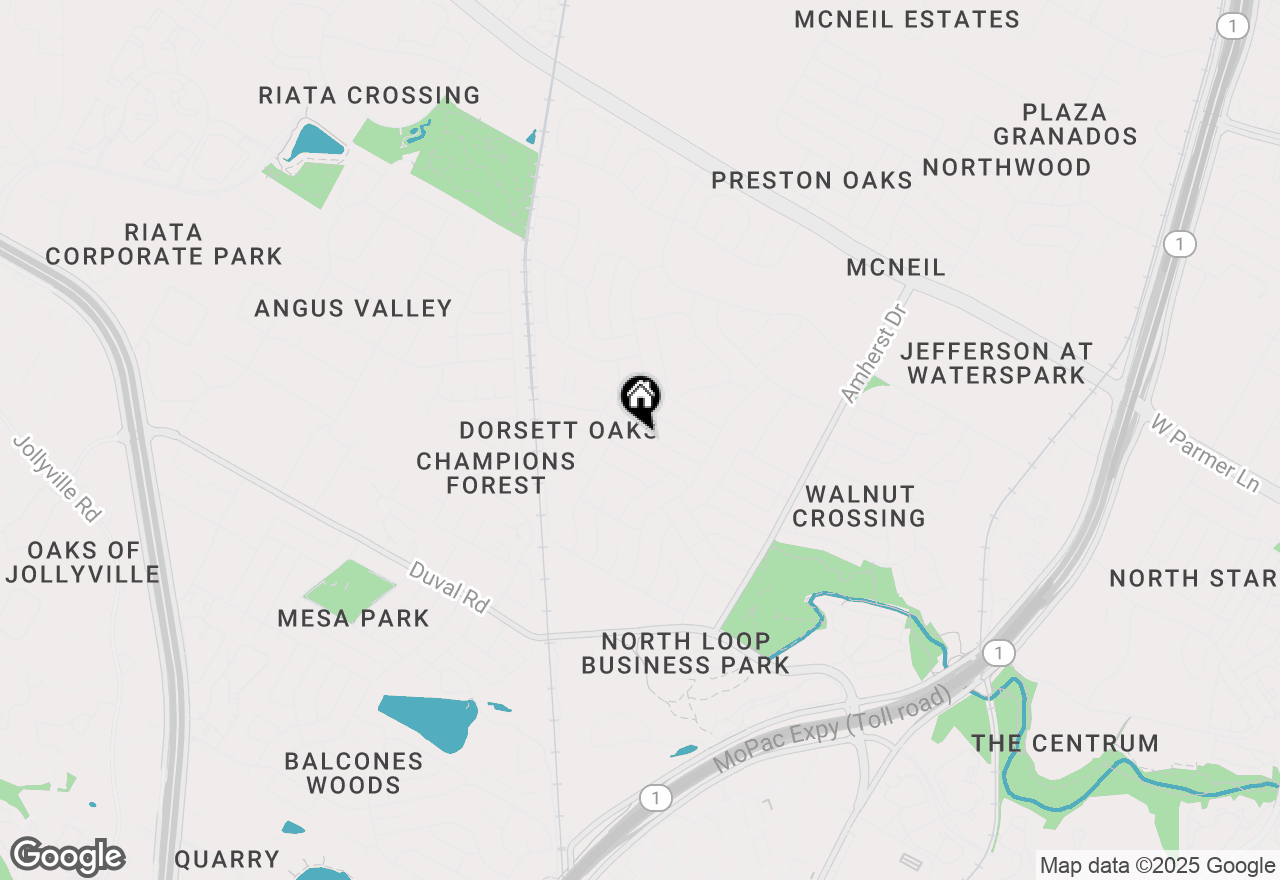 Map of 4303 Everest Ln, Austin, TX 78727